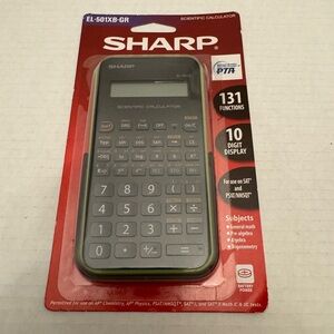 SHARP EL-501XB-GR Scientific Calculator - Green